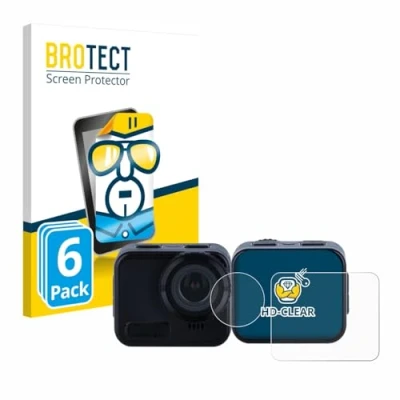 Afbeelding van BROTECT Screenprotector voor Rollei 9s Cube Folie Beschermfolie transparant (6 Stuks)