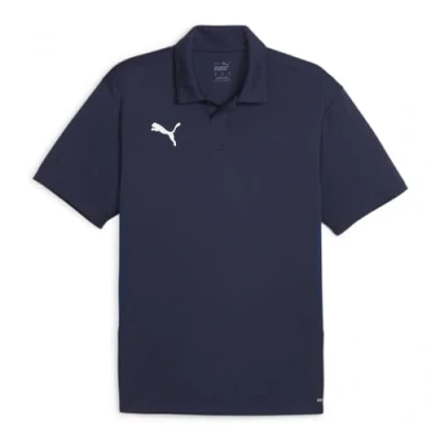 Afbeelding van Puma Teamgoal Poloshirt, Heren, Maat: 3XL, Navy/white/persian blue
