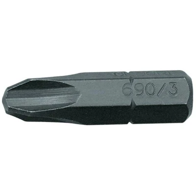 Afbeelding van GEDORE Schroevendraaierbit 1/4 inch, voordeelverpakking 10 delig, kruiskop PH 3, 690 3 S 010