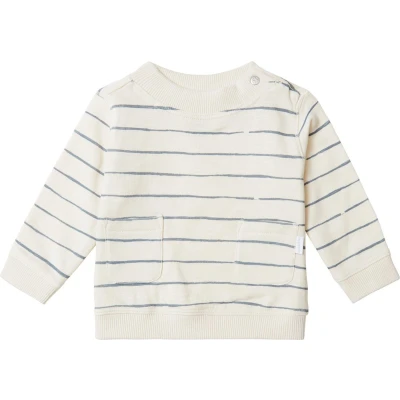 Afbeelding van Noppies Jongen Sweater Barrigton Whitecap Gray 56