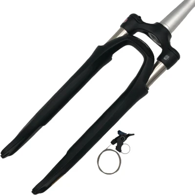 Afbeelding van Suntour Voorvork 28&quot; SF14 NCX Disc 1.5 &gt;1 1/8&quot; PM met remote lockout mat zwart