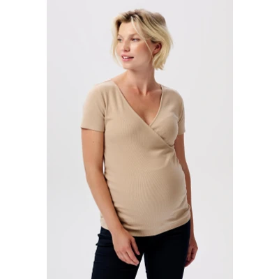 Afbeelding van Voedings t shirt Sanson White Pepper M
