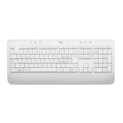 Afbeelding van Logitech Signature K650 Draadloos toetsenbord met handsteun, QWERTY Italiaans, wit
