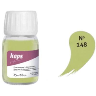 Afbeelding van Kaps super color leer &amp; kunstleer verf inc.cleaner (148) Appelgroen 25ml