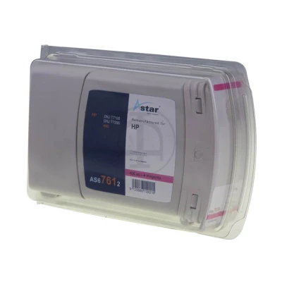 Afbeelding van As67612 Astar Hp 761 Dnj Inkt Magenta Rebuilt Blister 400Ml