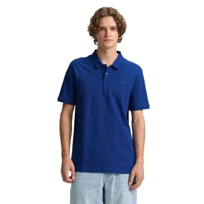 Afbeelding van TOM Tailor Denim Poloshirt, Heren, Maat: XL, Sodalite blue