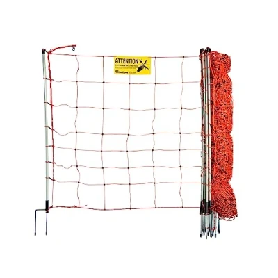 Afbeelding van horizont StrongLine Hondenhek voor de camping, 50 m, 90 cm, elektrificeerbaar, 14 glasvezelpalen, omheining tuin, mobiel hondenhek, hondenuitloop