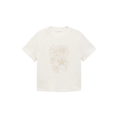Afbeelding van MANGO Shirt &#039;CORSICA&#039; beige / offwhite