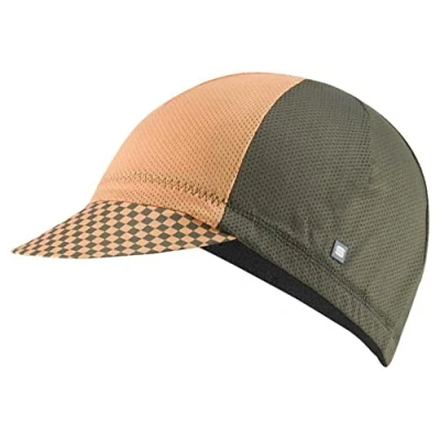 Afbeelding van Sportful Checkmate Fietspet geel, groen unisex one size