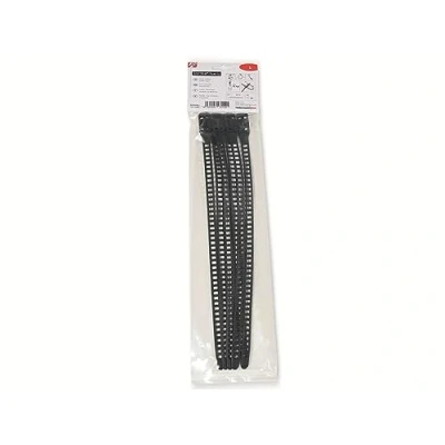 Afbeelding van HellermannTyton 115 11350 SOFTFIX L TPU BK W Kabelbinder 340 mm 11 Zwart Hersluitbaar, Zeer flexibel, Met terughaaloog 6 stuk(s)