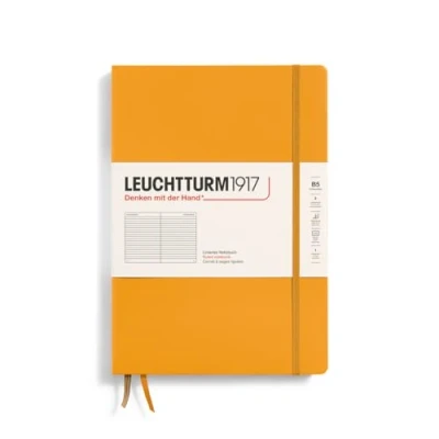 Afbeelding van Leuchtturm 1917 Hardcover B5 18 x 25.5 cm Notitieboek Rising Sun Lijn