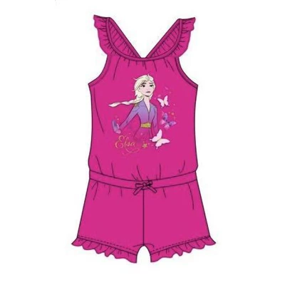 Afbeelding van Disney Frozen II onesie / jumpsuit Elsa fuchsia maat 122/128 (8 jaar)