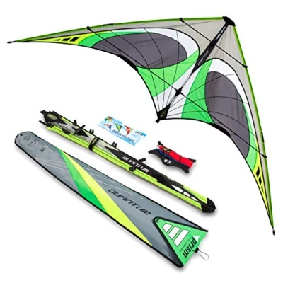 Afbeelding van Prism Kites Quantum 2.0 Graphite Stunt Beginner, Gemiddeld, Ervaren 2 lijns