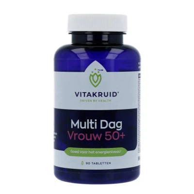 Afbeelding van Vitakruid Multi Dag Vrouw 50+ Tabletten