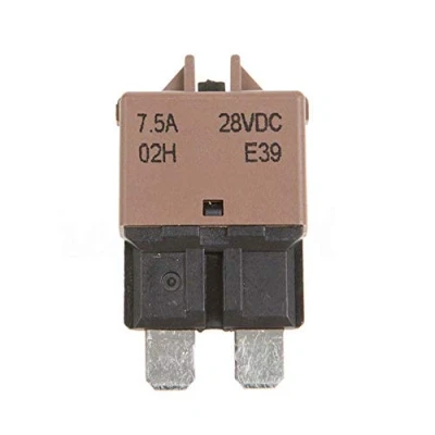 Afbeelding van Mintice 12V 7.5A Stroomonderbreker Auto Audio Inline Vermogensschakelaar Reset Schakelaar Zekering Handmatige Zekeringblok Zekeringhouder Bescherming