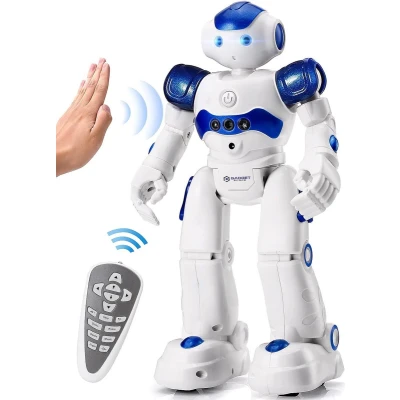 Afbeelding van Gadgetplace Robot speelgoed jongens met Afstandsbediening Vanaf 3 jaar en ouder Interactief