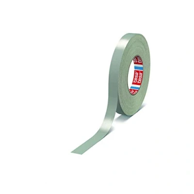 Afbeelding van tesa band 4651 Premium krachtige geweven tape versch. breedtes en kleuren (15 mm x 50 m, grijs)