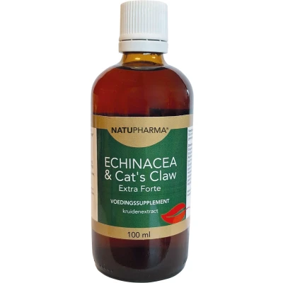 Afbeelding van Natupharma Echinacea &amp; cat&#039;s claw extra forte 100 milliliter