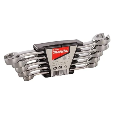 Afbeelding van Makita Ringsleutelset 5 Delig Open