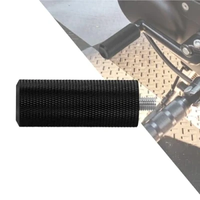 Afbeelding van HDBUBALUS Aluminium Shifter Peg Anti Skid Gekartelde Shift Fit voor Harley Sportster Touring Dyna Softail Chopper Bobber Zwart