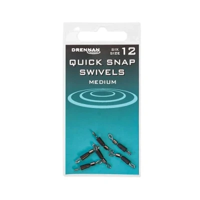 Afbeelding van Drennan Quick Snap Swivels (6pcs) Maat : Small Size 14