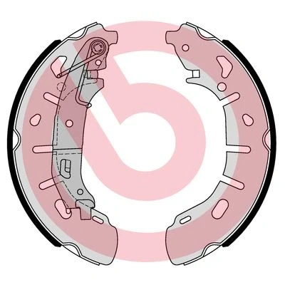 Afbeelding van Brembo Remschoen set S 59 531