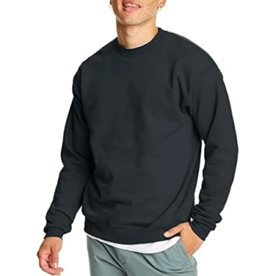 Afbeelding van Hanes Ecosmart SweatshirtEcoSmart voor heren Sudadera moletom Ecosmartarrr Cher Annennerrarrern sweatshirt, zwart, 3XL