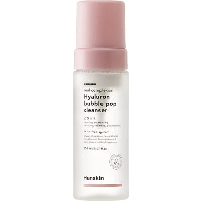 Afbeelding van Hanskin Real Complexion Hyalurion Bubble Pop Cleanser 150ml