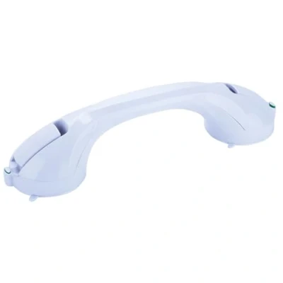 Afbeelding van MSV veiligheidshandgreep met zuignap 40 x 9,5 10 cm, plastic, wit, cm