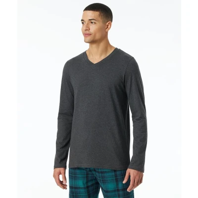 Afbeelding van Schiesser Pyjamashirt Effen Antraciet 54