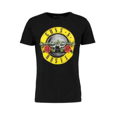 Afbeelding van Mister Tee GUNS N‘ Roses Tshirt print, Heren, Maat: XL, Black