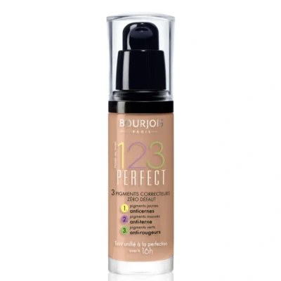 Afbeelding van Bourjois 123 Perfect Flawless Complexion Foundation N57 Light Bronze