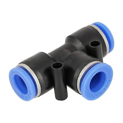 Afbeelding van 10 stks 10mm 3/8 T Stijl One Touch Fittings Push in Pneumatische Connector Luchtlijn Snelle Fittingen