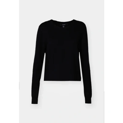 Afbeelding van VERO MODA VMSILJE LS O Neck Short Pullover GA NOOS, zwart, XS