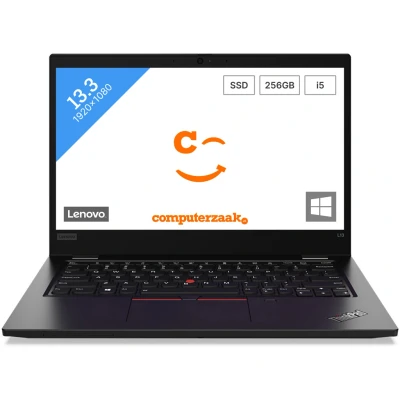 Afbeelding van Lenovo Thinkpad L13 13 inch Laptop Intel Core i5 8GB 256GB Windows 11 Pro