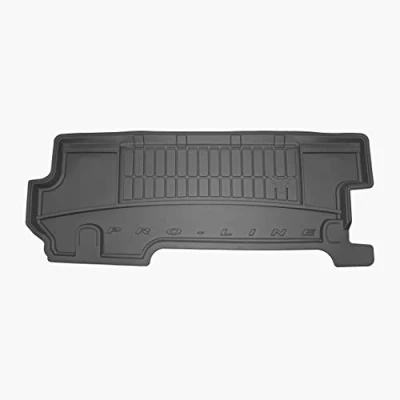 Afbeelding van OMAC Premium 3D kofferbakmat, antislipmat, compatibel met Nissan NV200 2009 2022, geschikt voor kofferbakbescherming, hoge rand, rubberen mat, zwart