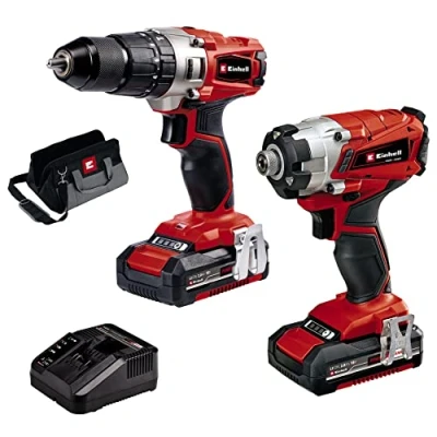 Afbeelding van Einhell Accu Power Tool Kit 18V/2x 2.0 Ah