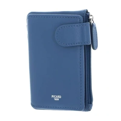 Afbeelding van PICARD Leren Sleutelgeval Bingo Key Case Wintersky Blauwgrijs