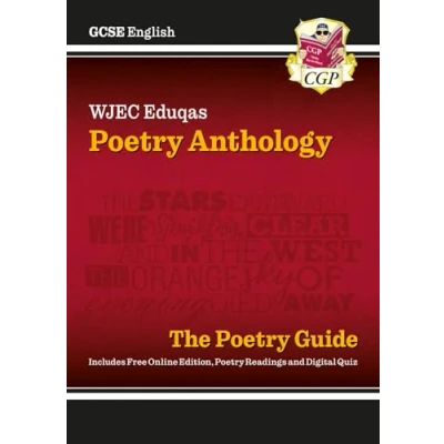 Afbeelding van GCSE English WJEC Eduqas Anthology Poetry Guide includes Online Edition, Audio and Quizzes