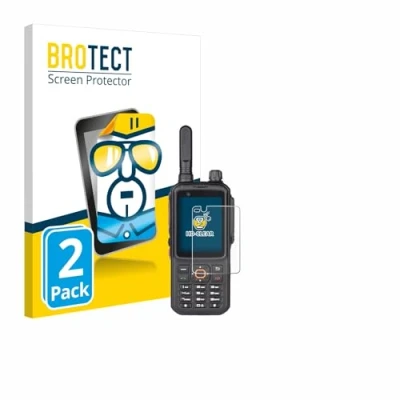 Afbeelding van BROTECT Screenprotector voor Inrico T320 Folie Beschermfolie transparant (2 Stuks)