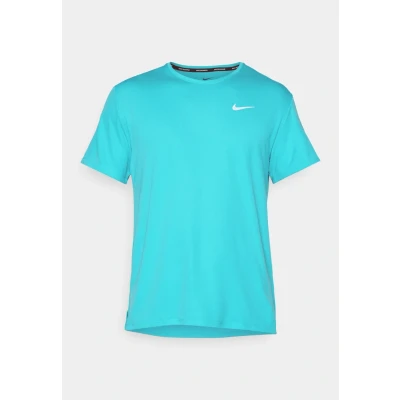 Afbeelding van Nike Performance Miler Sport Tshirt, Heren, Maat: XXL, Dusty cactus/reflective silver