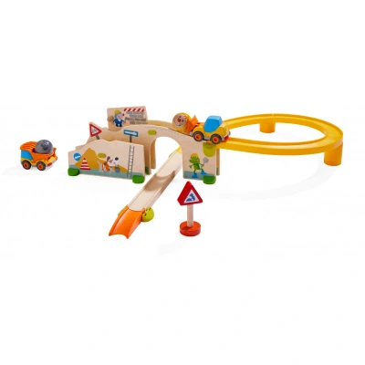 Afbeelding van HABA KULLERBÜ Pielbahn AUF DER Baustelle Knikkerbaan voor kinderen, Maat: One Size, Multi coloured