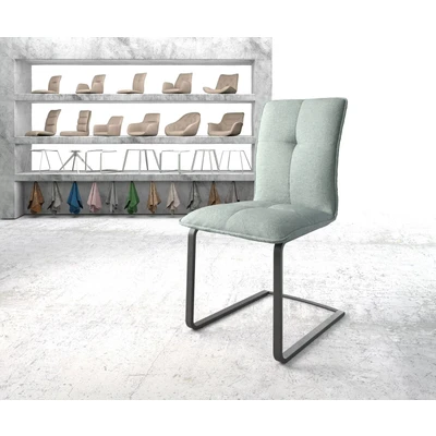 Afbeelding van sledemodel Maddy Flex vlak zwart stripes mint golfvering