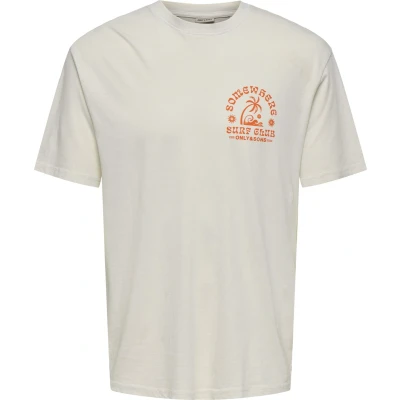 Afbeelding van ONLY&amp;SONS ONSPASSA RLX SS WASHED TEE Heren T shirts