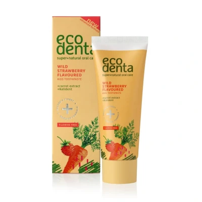 Afbeelding van Ecodenta Tandpasta Kids Wild Strawberry 75ML