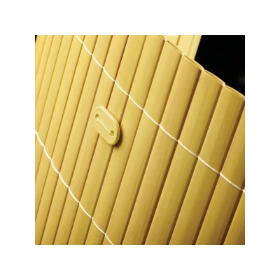 Afbeelding van Intergard Tuinscherm PVC tuinafscheiding bamboe 150x300cm