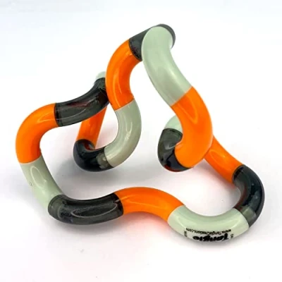 Afbeelding van Tangle Jr Classic (Forest) echt fidgetspeelgoed, sensorisch speelgoed, Twisty fidget, Fidgets voor kinderen en volwassenen, fidgetspeelgoed school, cadeau tieners volwassenen