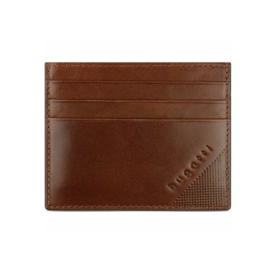 Afbeelding van bugatti Nobile RFID Schutz 10 CM Visitekaarthouder, Heren, Maat: One Size, Cognac