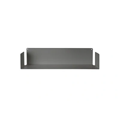 Afbeelding van TEEbooks Wandrek Staal Grijs 60 x 15 cm voor Boeken, Cds, DVD&#039;s