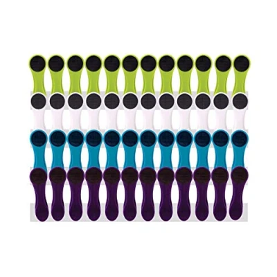 Afbeelding van 48 wasknijpers met Softgrip Softtouch coating